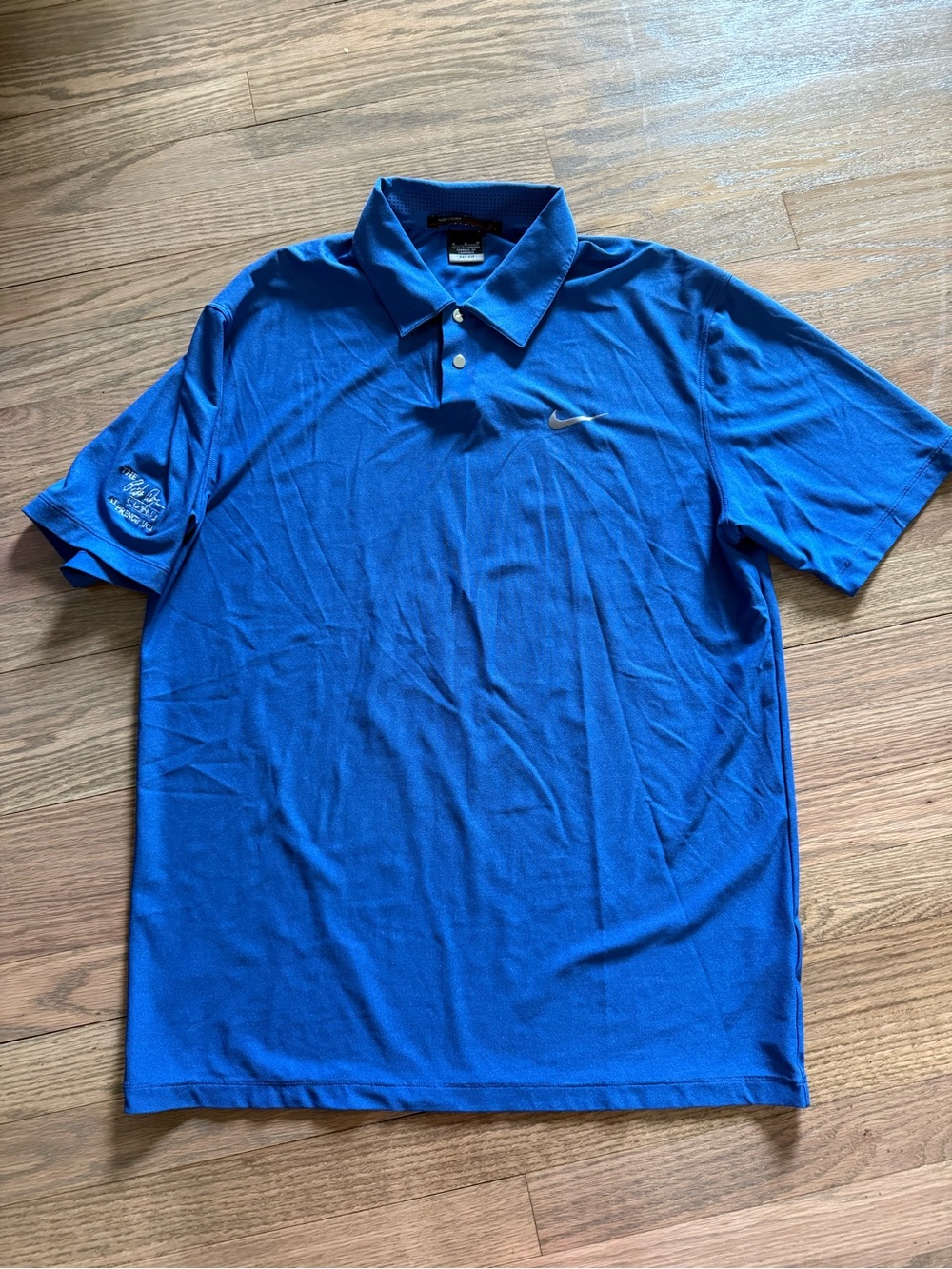 Nike Men’s Bright Blue Dri-FIT Polo Shirt